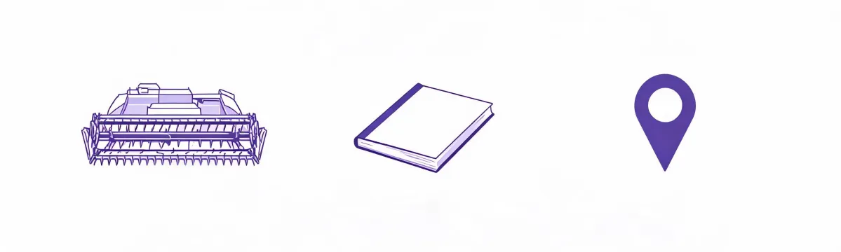 Agricultural procurement correspondence illustration