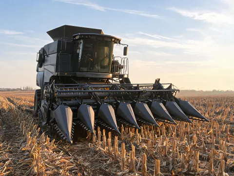 Corn harvest preparation